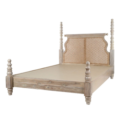 The Heritage Turned-Post Cane Bed