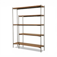 Aranya Asymmetric Solid Wood Display Unit