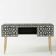The Monochrome Artisan Study Table