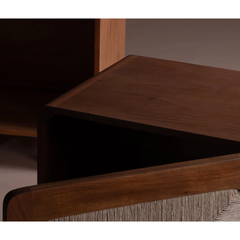 Solara Woven Nightstand