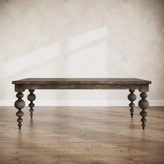 The Maharaja's Heritage Turned Sheesham Dining Table