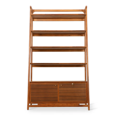Kian Mid-Century Solid Wood Display Unit