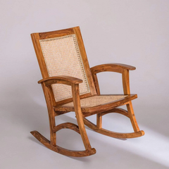 Silhouette Rattan Rocking Chair