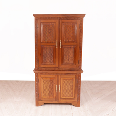 Haveli Carved Sheesham Cabinet
