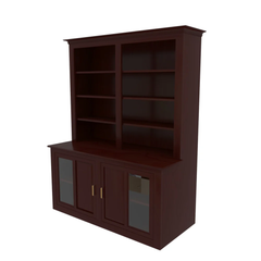 Amara Solid Wood Display Hutch