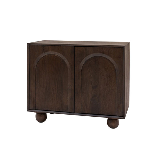 Modern 2-Door Wooden Sideboard Cabinet