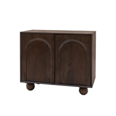 Modern 2-Door Wooden Sideboard Cabinet