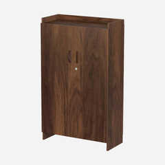 Modern 2-Door Wooden Shoe Cabinet