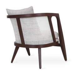 Havana Cane-Back Lounge Chair