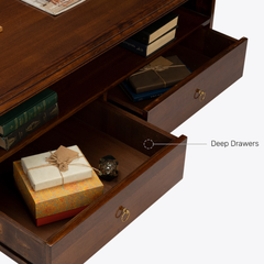 The Heritage Dual-Drawer Coffee Table