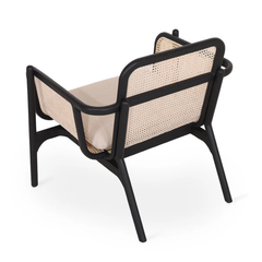 Onyx Cane Club Chair