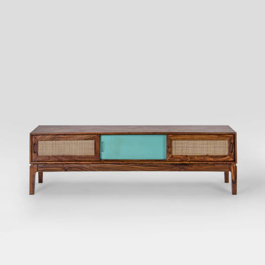 Premium Sheesham Wood TV Cabinet with Spacious Storage