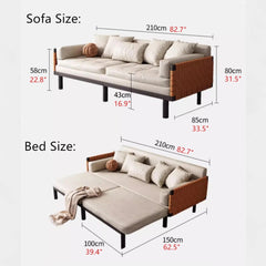 Nordic Minimalist Light Luxury Sofa Bed