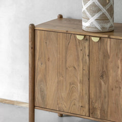 4-Door Storage Sideboard Cabinet