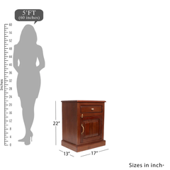 Oxford Traditional Bedside Chest