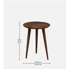 The Oslo Round End Table