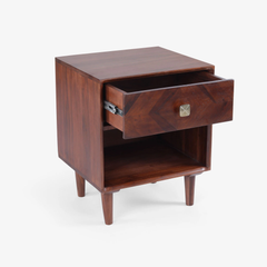 Vance Chevron Nightstand