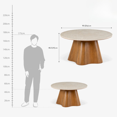 The Solstice Pedestal Table