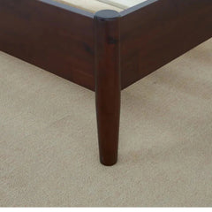 Simple European Wooden Bed