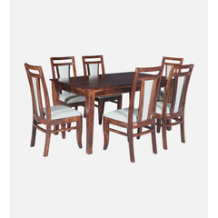 The Lumina Solid Sheesham 6-Seater Dining Set