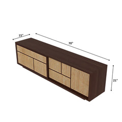 Wooden Handmade Cupboard - Acacia wood