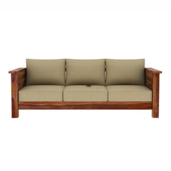 Miley Wooden Living Room Sofa Set