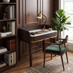 Lucian Fluted Study Table
