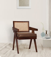 Sheesham Wood Accent Armchair